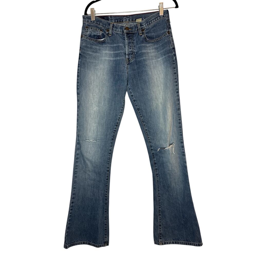 Vintage Abercrombie & Fitch Flare Women's 4L Jeans 100% Cotton Denim Y2K 90's